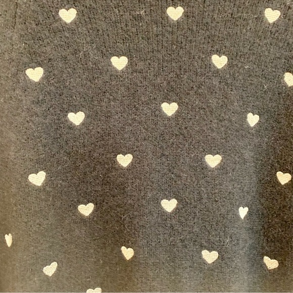 Generation Love Blossom Heart Embroidery Slouchy Oversized Cardigan Sweater - Picture 9 of 11